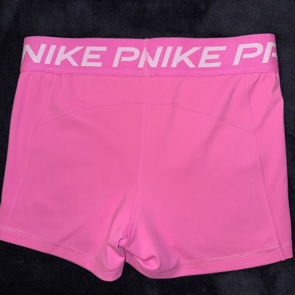 Pink Nike Pro Shorts - Picture 3 of 11